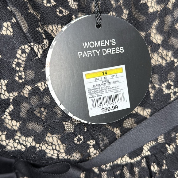 Robert Rodriquez Target Neiman Marcus Collab Black Lace Strapless Minidress - Picture 7 of 11